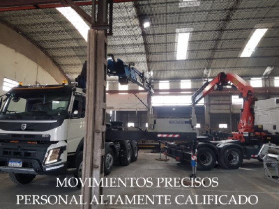 Movimiento de equipos de gran porte